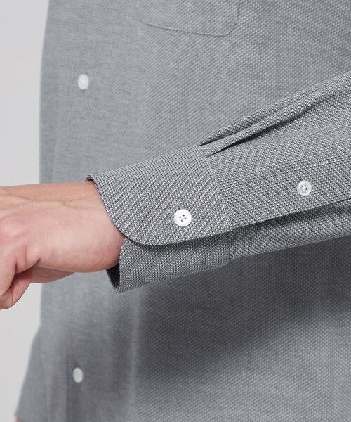 MACKINTOSH LONDON(MENS) / マッキントッシュ ロンドン 　メンズ シャツ・ブラウス | 【FLEX JERSEY】カラミジャージーワンピースカラーシャツ | 詳細9
