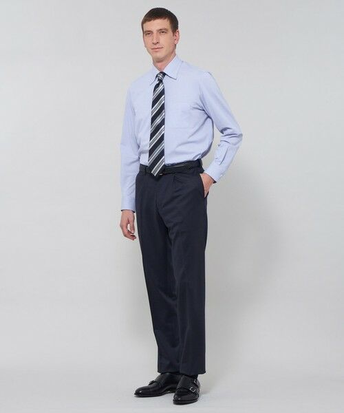 MACKINTOSH LONDON(MENS) / マッキントッシュ ロンドン 　メンズ シャツ・ブラウス | 【FLEX JERSEY】カラミジャージーワンピースカラーシャツ | 詳細1