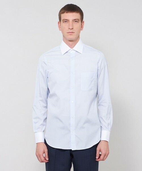 MACKINTOSH LONDON(MENS) / マッキントッシュ ロンドン 　メンズ シャツ・ブラウス | ブロードクレリックドレスシャツ | 詳細3