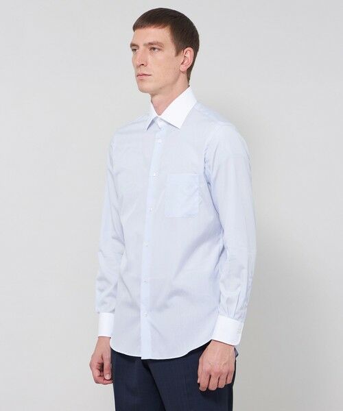 MACKINTOSH LONDON(MENS) / マッキントッシュ ロンドン 　メンズ シャツ・ブラウス | ブロードクレリックドレスシャツ | 詳細4