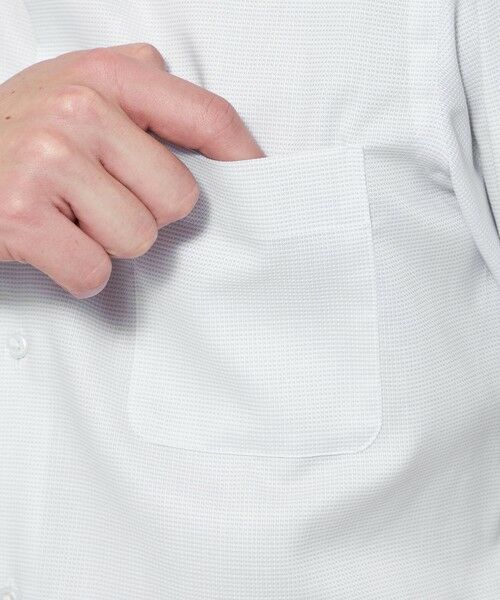 MACKINTOSH LONDON(MENS) / マッキントッシュ ロンドン 　メンズ シャツ・ブラウス | ドビーマイクロチェックドレスシャツ | 詳細5