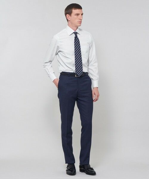 MACKINTOSH LONDON(MENS) / マッキントッシュ ロンドン 　メンズ シャツ・ブラウス | ドビーマイクロチェックドレスシャツ | 詳細1