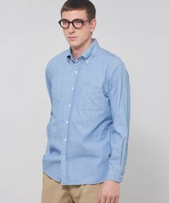 MACKINTOSH LONDON(MENS) / マッキントッシュ ロンドン 　メンズ シャツ・ブラウス | ノンツイストコットンデニムボタンダウンシャツ