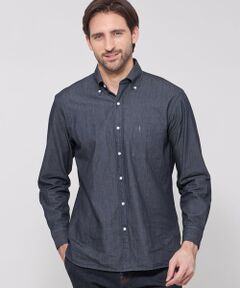 MACKINTOSH LONDON(MENS) / マッキントッシュ ロンドン 　メンズ シャツ・ブラウス | ノンツイストコットンデニムボタンダウンシャツ