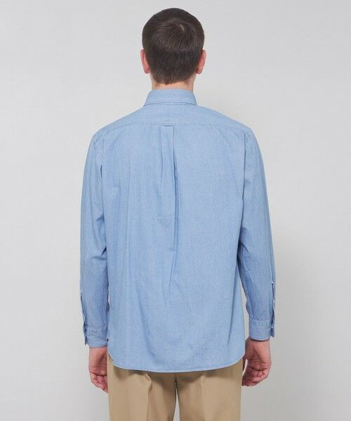 MACKINTOSH LONDON(MENS) / マッキントッシュ ロンドン 　メンズ シャツ・ブラウス | ノンツイストコットンデニムボタンダウンシャツ | 詳細6