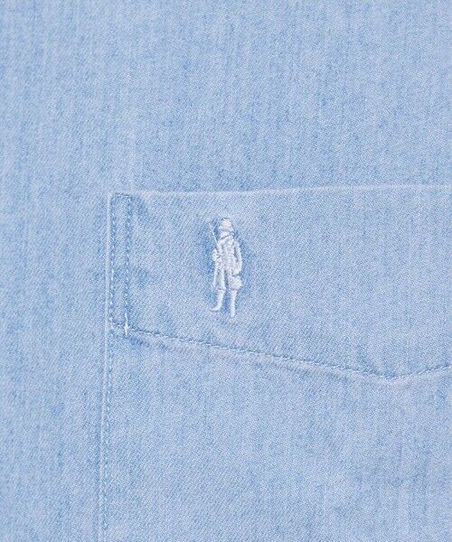 MACKINTOSH LONDON(MENS) / マッキントッシュ ロンドン 　メンズ シャツ・ブラウス | ノンツイストコットンデニムボタンダウンシャツ | 詳細9