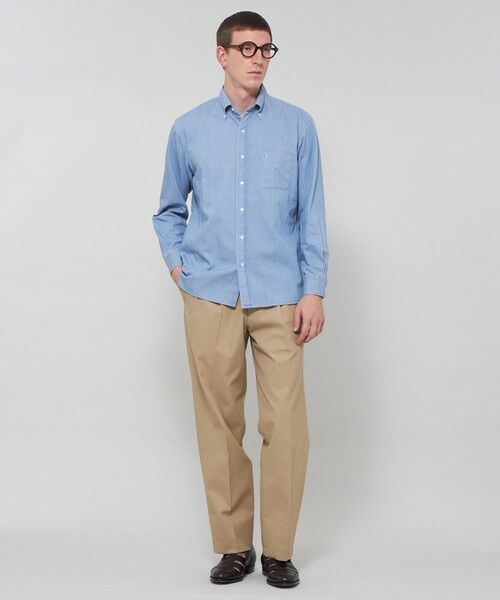 MACKINTOSH LONDON(MENS) / マッキントッシュ ロンドン 　メンズ シャツ・ブラウス | ノンツイストコットンデニムボタンダウンシャツ | 詳細1