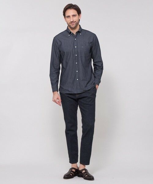 MACKINTOSH LONDON(MENS) / マッキントッシュ ロンドン 　メンズ シャツ・ブラウス | ノンツイストコットンデニムボタンダウンシャツ | 詳細2