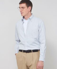 MACKINTOSH LONDON(MENS) / マッキントッシュ ロンドン 　メンズ シャツ・ブラウス | ピンオックスチェックシャツ