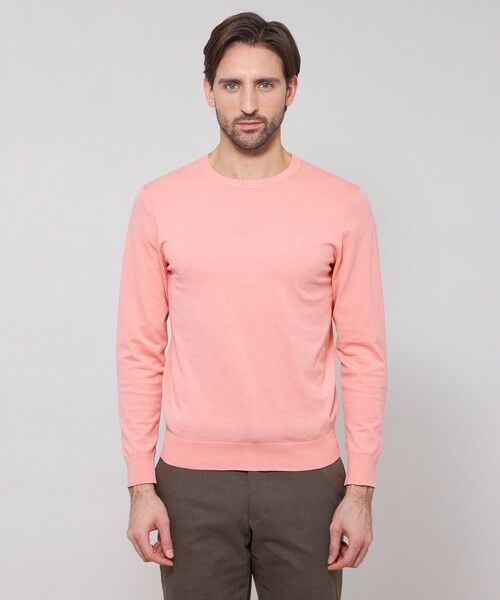 MACKINTOSH LONDON(MENS) / マッキントッシュ ロンドン 　メンズ ニット・セーター | ハイツイストコットンクルーネックニット | 詳細8