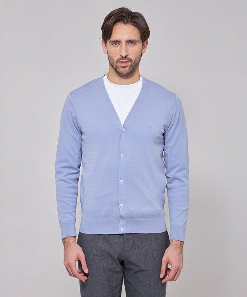 MACKINTOSH LONDON(MENS) / マッキントッシュ ロンドン 　メンズ ニット・セーター | ハイツイストコットンカーディガン | 詳細4