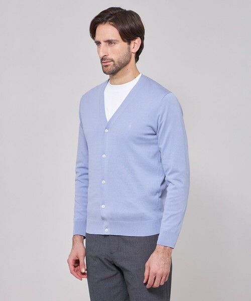 MACKINTOSH LONDON(MENS) / マッキントッシュ ロンドン 　メンズ ニット・セーター | ハイツイストコットンカーディガン | 詳細5