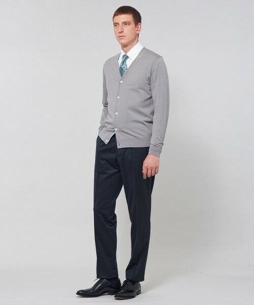 MACKINTOSH LONDON(MENS) / マッキントッシュ ロンドン 　メンズ ニット・セーター | ハイツイストコットンカーディガン | 詳細1