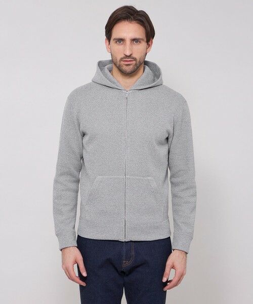 MACKINTOSH LONDON(MENS) / マッキントッシュ ロンドン 　メンズ カットソー | ムリネダンボールジップパーカ | 詳細3