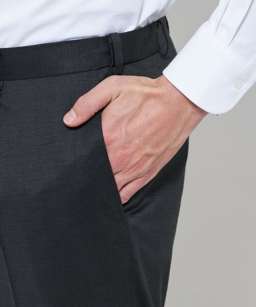 MACKINTOSH LONDON(MENS) / マッキントッシュ ロンドン 　メンズ その他パンツ | 【FLEX JERSEY】ハイゲージジャカードグレンチェックセットアップパンツ | 詳細5