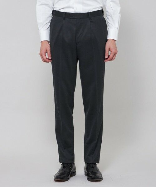 MACKINTOSH LONDON(MENS) / マッキントッシュ ロンドン 　メンズ その他パンツ | 【FLEX JERSEY】ハイゲージジャカードグレンチェックセットアップパンツ | 詳細2