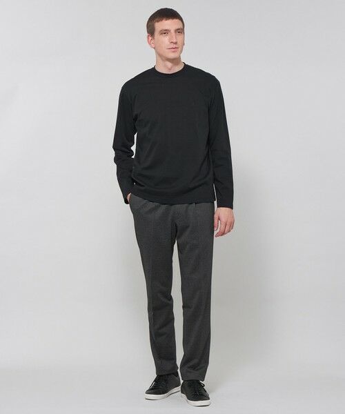 MACKINTOSH LONDON(MENS) / マッキントッシュ ロンドン 　メンズ その他パンツ | 【FLEX JERSEY】ハイゲージジャカードハウンドトゥースセットアップパンツ | 詳細2