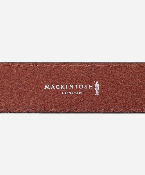 MACKINTOSH LONDON(MENS) / マッキントッシュ ロンドン 　メンズ ベルト・サスペンダー | 【WEB・一部店舗限定】オメガバックルレザーベルト | 詳細3