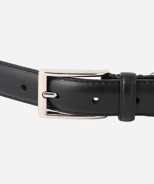 MACKINTOSH LONDON(MENS) / マッキントッシュ ロンドン 　メンズ ベルト・サスペンダー | 【WEB・一部店舗限定】オメガバックルレザーベルト | 詳細1