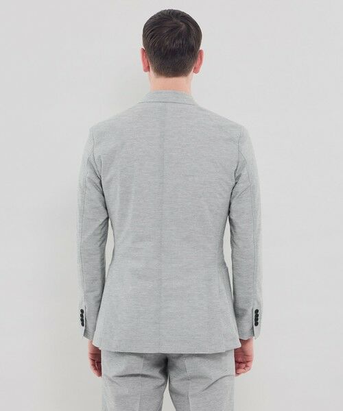 MACKINTOSH LONDON(MENS) / マッキントッシュ ロンドン 　メンズ ノーカラージャケット | 【WEB・一部店舗限定】【FLEX JERSEY】デニムジーセットアップジャケット | 詳細5