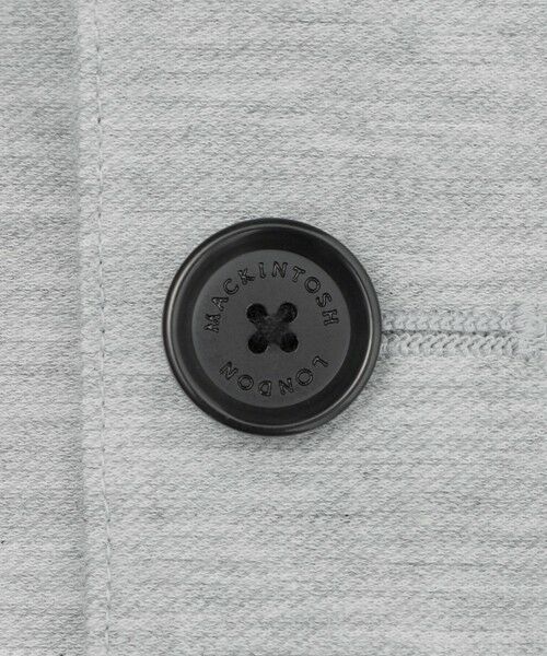 MACKINTOSH LONDON(MENS) / マッキントッシュ ロンドン 　メンズ ノーカラージャケット | 【WEB・一部店舗限定】【FLEX JERSEY】デニムジーセットアップジャケット | 詳細9