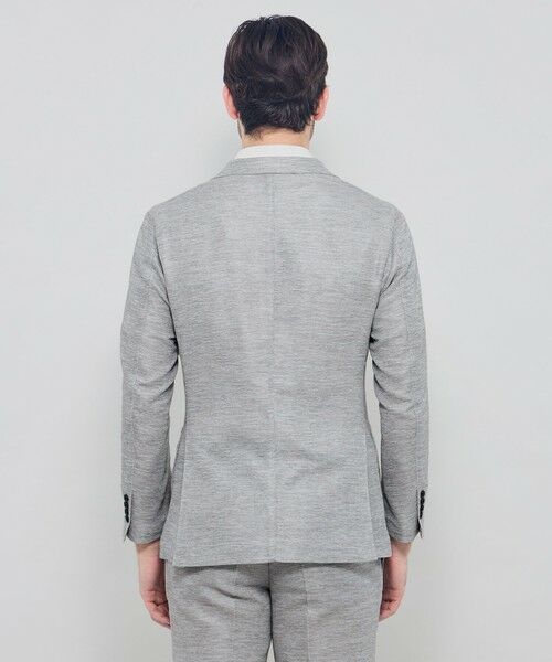 MACKINTOSH LONDON(MENS) / マッキントッシュ ロンドン 　メンズ ノーカラージャケット | 【BREASY JACKET】LENO CLOTH セットアップジャケット | 詳細8