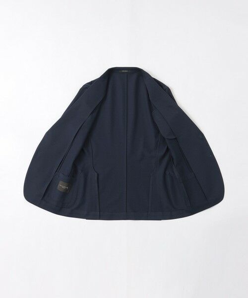 MACKINTOSH LONDON(MENS) / マッキントッシュ ロンドン 　メンズ ノーカラージャケット | 【FLEX JERSEY】ハウンドトゥースサッカージャージージャケット | 詳細11