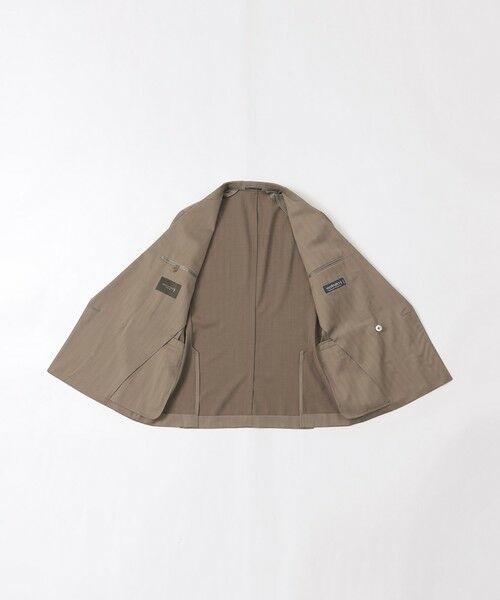 MACKINTOSH LONDON(MENS) / マッキントッシュ ロンドン 　メンズ ノーカラージャケット | 【TOGNA/トーニャ】ソラーロへリンボン ダブルブレステッド4Bジャケット | 詳細10