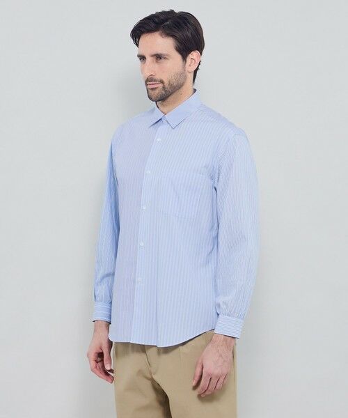 MACKINTOSH LONDON(MENS) / マッキントッシュ ロンドン 　メンズ シャツ・ブラウス | クレイジーパターンストライプ  レギュラーカラーシャツ | 詳細5