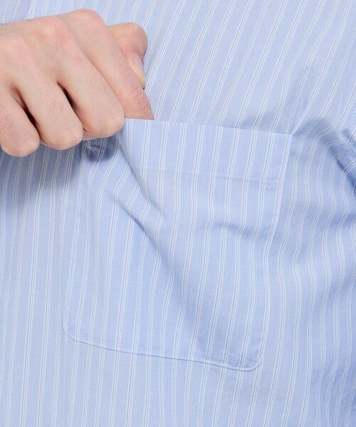 MACKINTOSH LONDON(MENS) / マッキントッシュ ロンドン 　メンズ シャツ・ブラウス | クレイジーパターンストライプ  レギュラーカラーシャツ | 詳細7