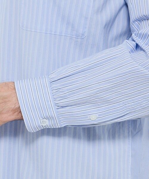 MACKINTOSH LONDON(MENS) / マッキントッシュ ロンドン 　メンズ シャツ・ブラウス | クレイジーパターンストライプ  レギュラーカラーシャツ | 詳細8