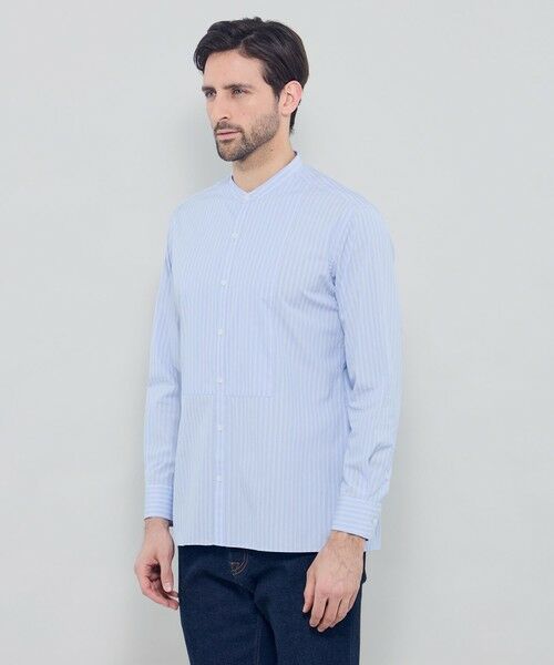 MACKINTOSH LONDON(MENS) / マッキントッシュ ロンドン 　メンズ シャツ・ブラウス | パッチワークブザムシャツ | 詳細5