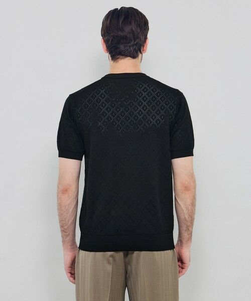 MACKINTOSH LONDON(MENS) / マッキントッシュ ロンドン 　メンズ ニット・セーター | ランダムアイレットニットTシャツ | 詳細6