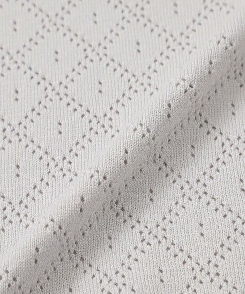 MACKINTOSH LONDON(MENS) / マッキントッシュ ロンドン 　メンズ ニット・セーター | ランダムアイレットニットTシャツ | 詳細8