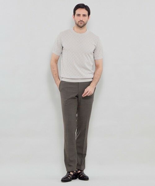 MACKINTOSH LONDON(MENS) / マッキントッシュ ロンドン 　メンズ ニット・セーター | ランダムアイレットニットTシャツ | 詳細1