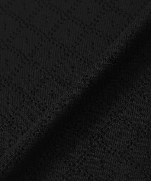 MACKINTOSH LONDON(MENS) / マッキントッシュ ロンドン 　メンズ ニット・セーター | ランダムアイレットスキッパーニットポロ | 詳細7