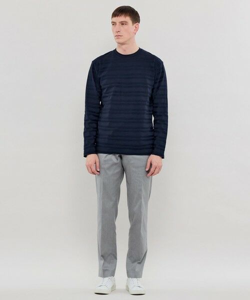 MACKINTOSH LONDON(MENS) / マッキントッシュ ロンドン 　メンズ カットソー | リンクスボーダーロングスリーブTシャツ | 詳細3