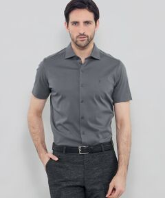 MACKINTOSH LONDON(MENS) / マッキントッシュ ロンドン 　メンズ カットソー | 超冷感ワイドカラーカットシャツ