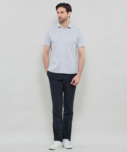 MACKINTOSH LONDON(MENS) / マッキントッシュ ロンドン 　メンズ カットソー | 超冷感ワイドカラーカットシャツ | 詳細4