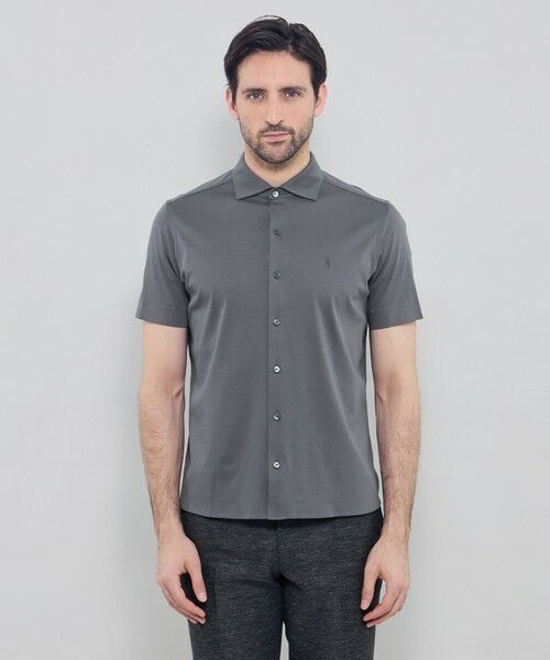 MACKINTOSH LONDON(MENS) / マッキントッシュ ロンドン 　メンズ カットソー | 超冷感ワイドカラーカットシャツ | 詳細6