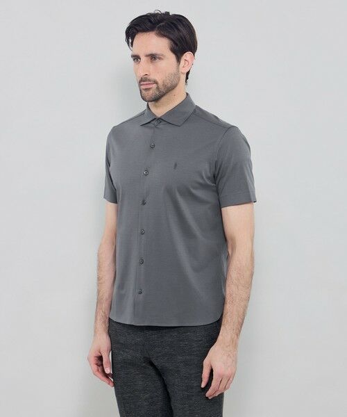 MACKINTOSH LONDON(MENS) / マッキントッシュ ロンドン 　メンズ カットソー | 超冷感ワイドカラーカットシャツ | 詳細7