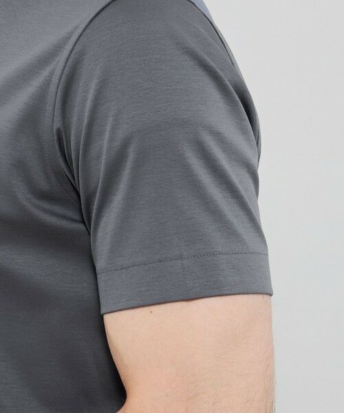 MACKINTOSH LONDON(MENS) / マッキントッシュ ロンドン 　メンズ カットソー | 超冷感ワイドカラーカットシャツ | 詳細9