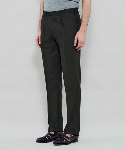 MACKINTOSH LONDON(MENS) / マッキントッシュ ロンドン 　メンズ スラックス・ドレスパンツ | 【Adjustable Fit】ドビー1プリーツスラックス | 詳細4