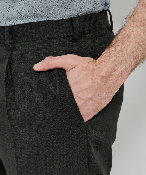 MACKINTOSH LONDON(MENS) / マッキントッシュ ロンドン 　メンズ スラックス・ドレスパンツ | 【Adjustable Fit】ドビー1プリーツスラックス | 詳細6