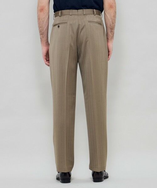 MACKINTOSH LONDON(MENS) / マッキントッシュ ロンドン 　メンズ その他パンツ | 【TOGNA/トーニャ】ソラーロへリンボン1プリーツパンツ | 詳細4