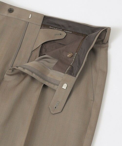 MACKINTOSH LONDON(MENS) / マッキントッシュ ロンドン 　メンズ その他パンツ | 【TOGNA/トーニャ】ソラーロへリンボン1プリーツパンツ | 詳細6