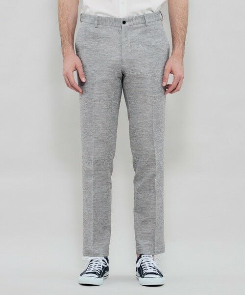 MACKINTOSH LONDON(MENS) / マッキントッシュ ロンドン 　メンズ その他パンツ | 【BREASY JACKET】LENO CLOTH セットアップパンツ | 詳細7