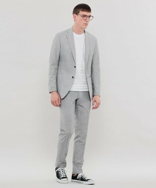 MACKINTOSH LONDON(MENS) / マッキントッシュ ロンドン 　メンズ その他パンツ | 【WEB・一部店舗限定】【FLEX JERSEY】デニムジーセットアップパンツ | 詳細1