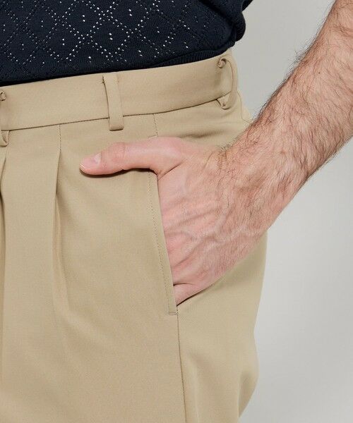 MACKINTOSH LONDON(MENS) / マッキントッシュ ロンドン 　メンズ その他パンツ | ドライツイストチノ  2アウトプリーツトラウザース | 詳細5