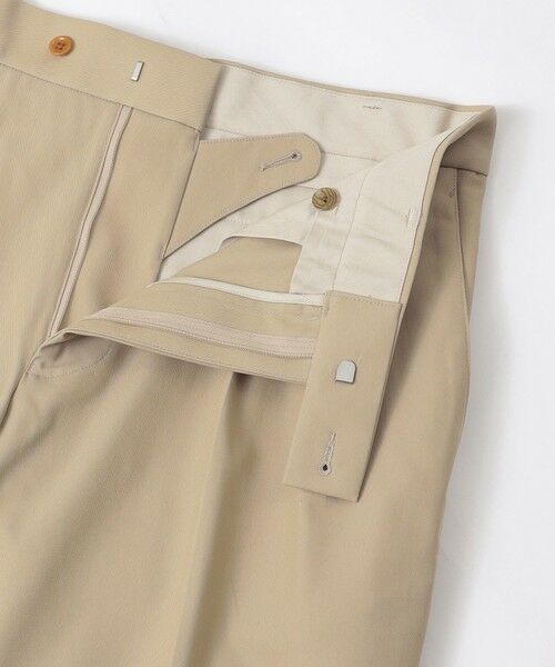 MACKINTOSH LONDON(MENS) / マッキントッシュ ロンドン 　メンズ その他パンツ | ドライツイストチノ 2タックワイドショーツ | 詳細6